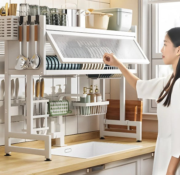 Dish Rack Over The Sink