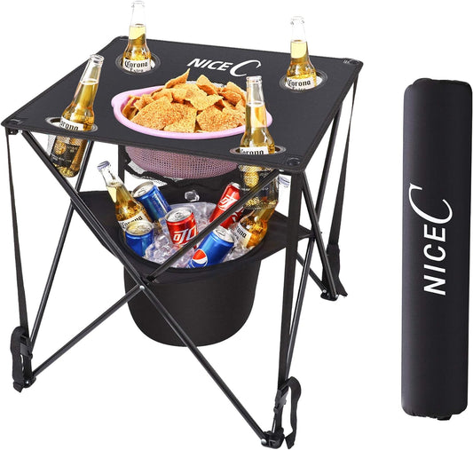 Camping Table with Cooler