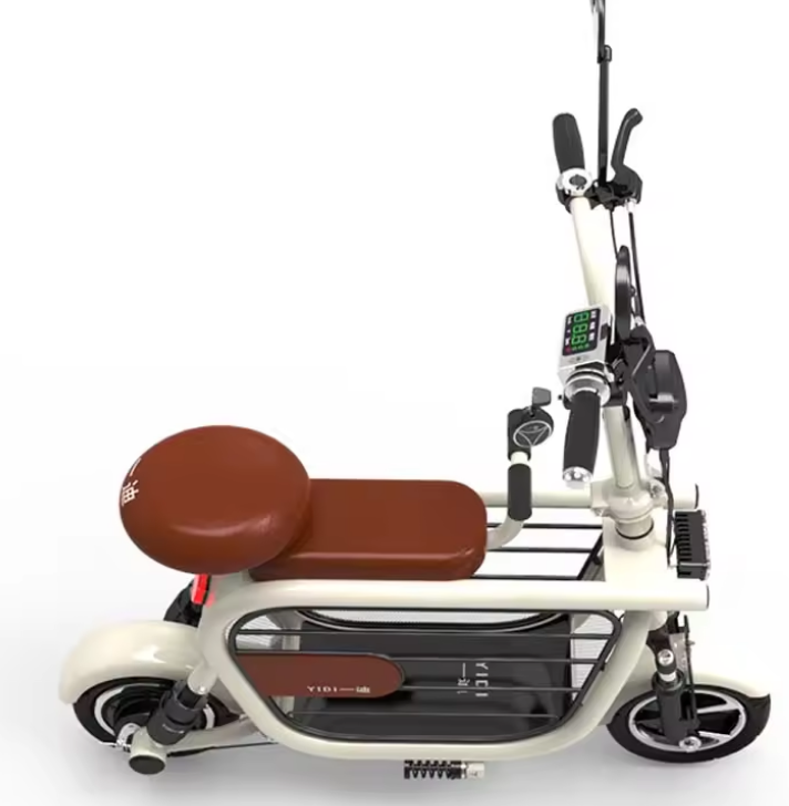 Electric Scooters with a Folding Storage