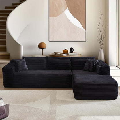 Modern Minimalist L-Shape Couch