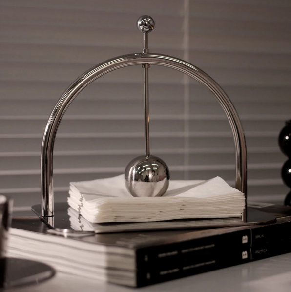 Modern Steel Napkin Holder