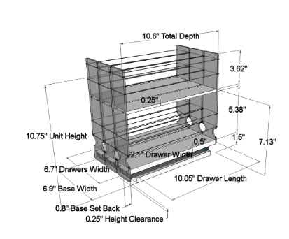 Spice Rack Drawer